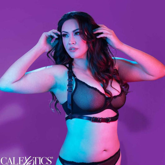 Postroj Euphoria Plus Size černý od CalExotics