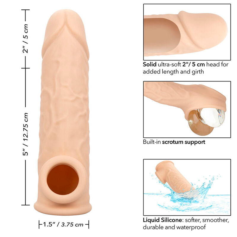 Nástavec na penis CalExotics Performance Maxx 18,5 cm