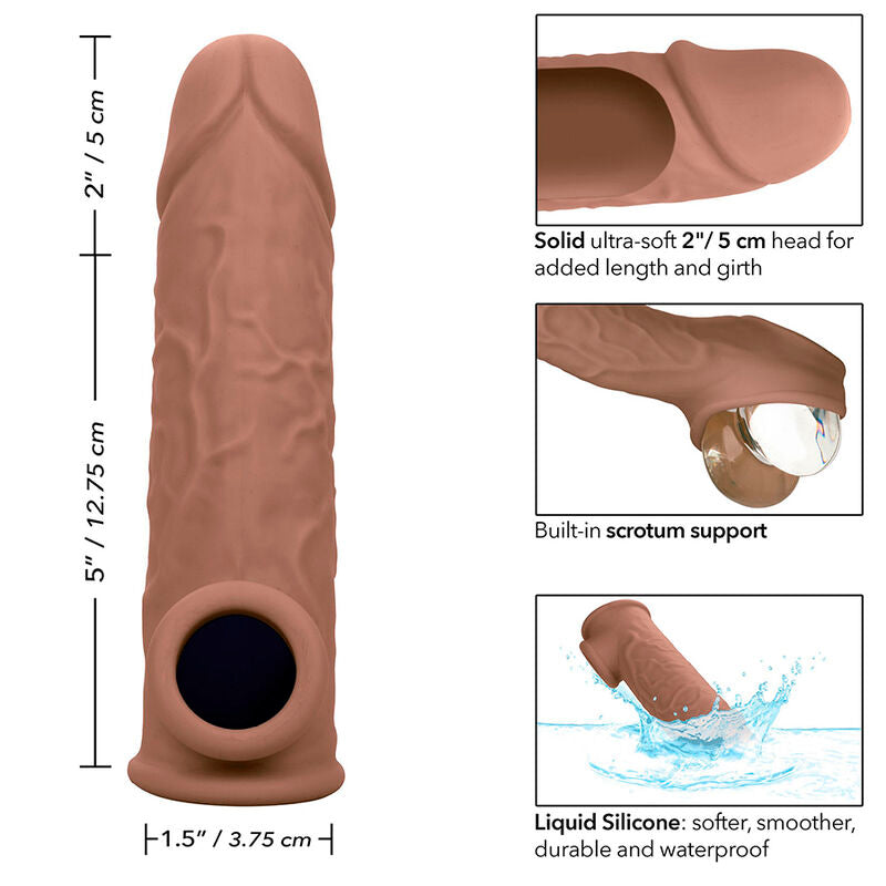 Nástavec na penis CalExotics Performance Maxx 18,5 cm