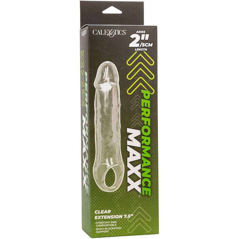 Návlek na penis CalExotics Performance Maxx 7,5" čirý