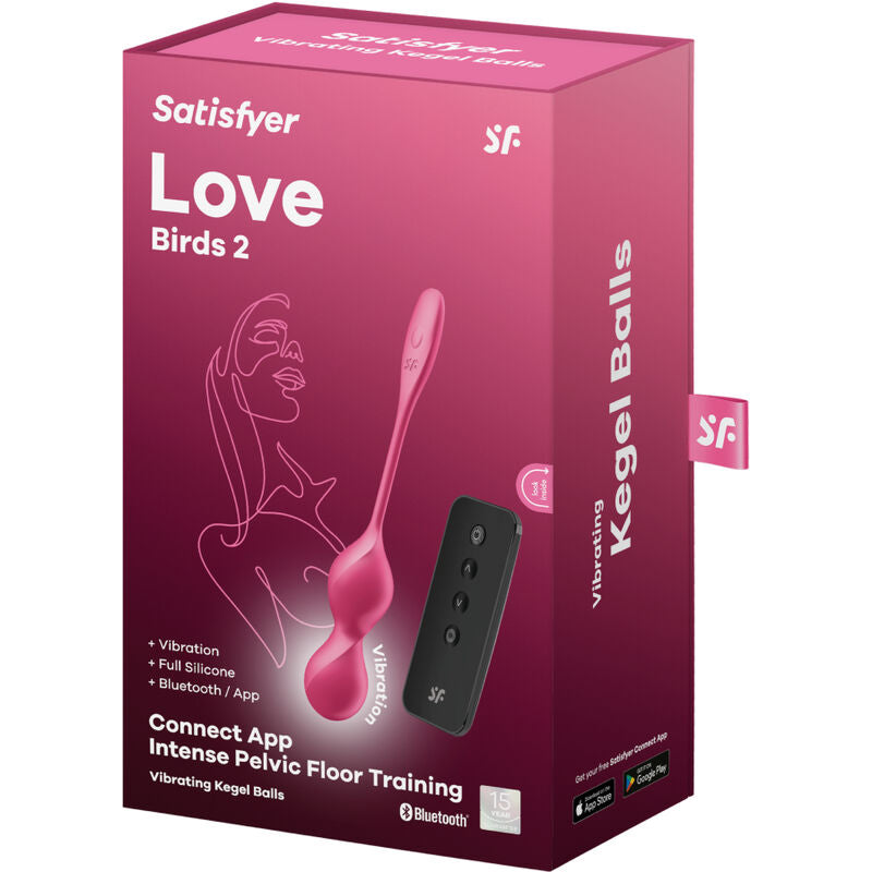 Vibrační Kegelovy kuličky Satisfyer Love Birds 2