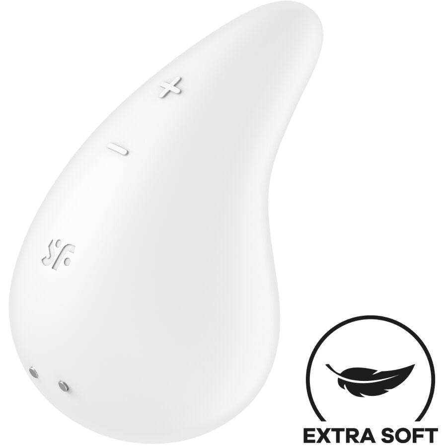 Satisfyer Dew Drop vibrační stimulátor bílý