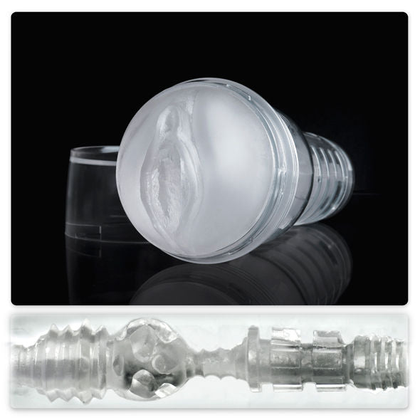 Fleshlight Ice Lady Crystal průhledný masturbátor