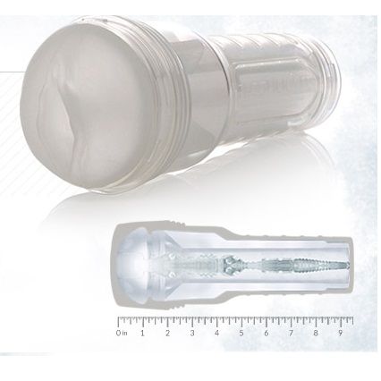 Fleshlight Ice Lady Crystal průhledný masturbátor