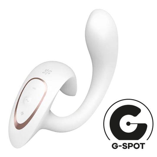 Satisfyer G for Goddess 1 rabbit vibrátor bílý