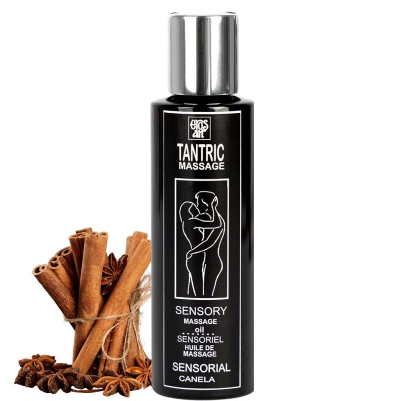 Tantric masážní olej s afrodisiakální skořicí 100 ml