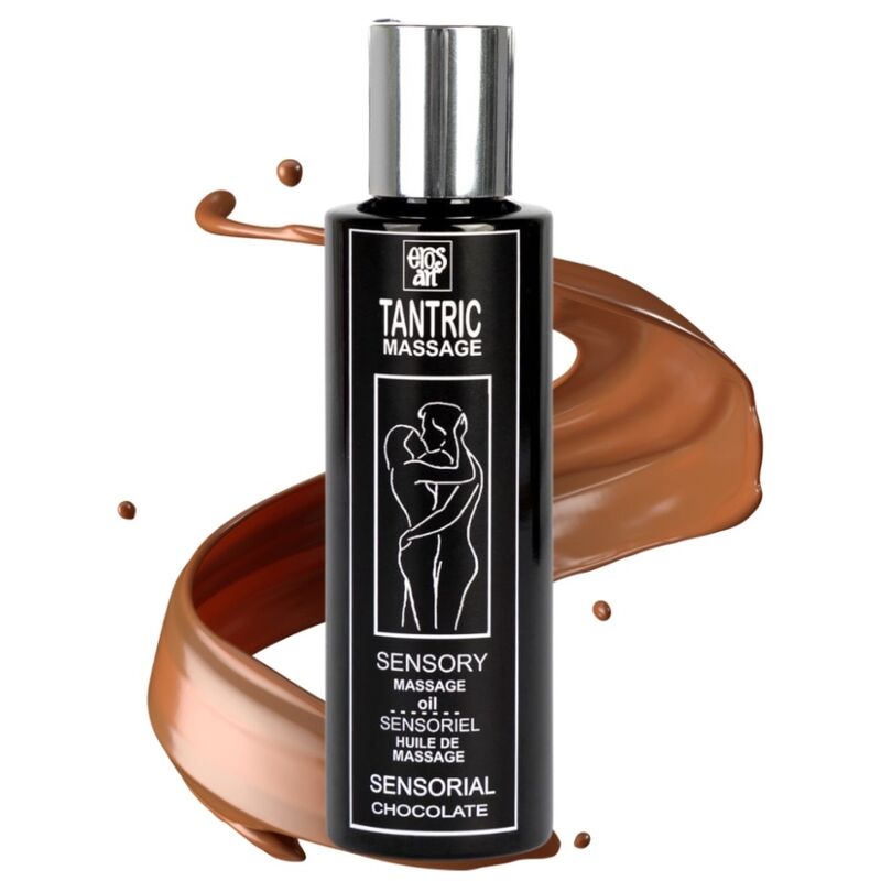 Tantric masážní olej s vůní čokolády Eros-Art 100 ml