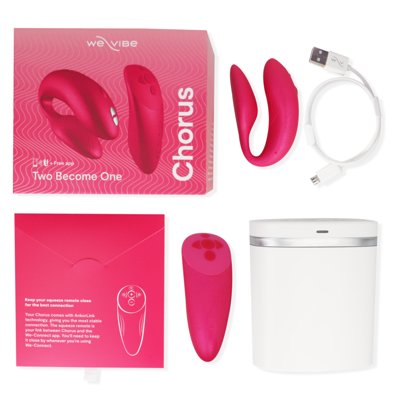 WE-VIBE CHORUS párový vibrátor se squeeze ovládáním