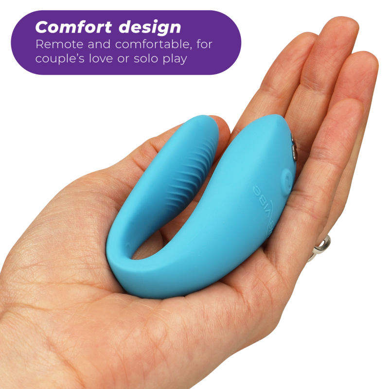 We-Vibe Sync Go vibrátor pro páry fialový