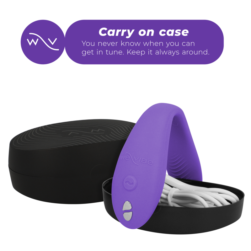 We-Vibe Sync Go vibrátor pro páry fialový