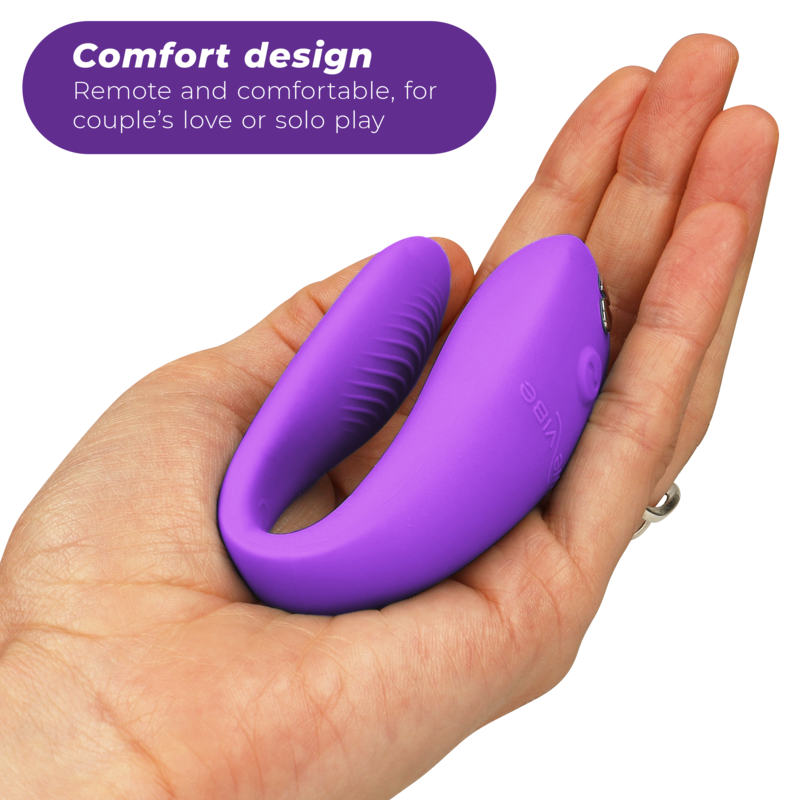 We-Vibe Sync Go vibrátor pro páry fialový