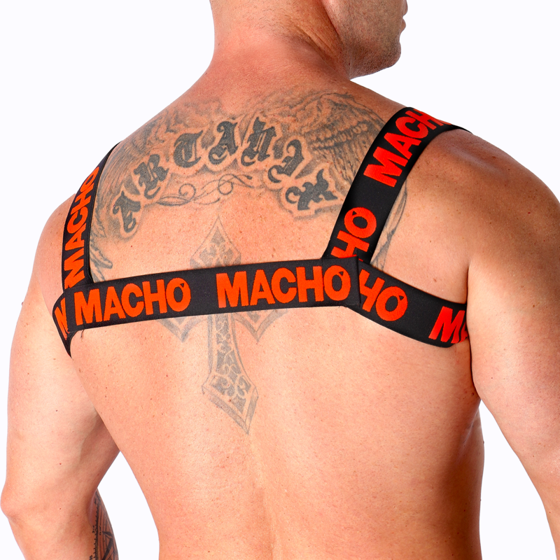 Nastavitelné harness MACHO DOUBLE RED, dvojité