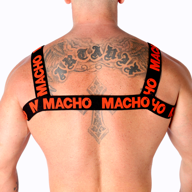 Nastavitelné harness MACHO DOUBLE RED, dvojité