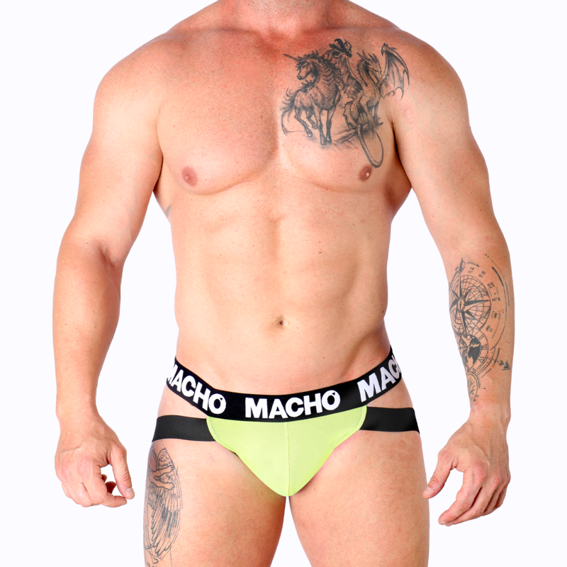 Jockstrap MACHO MX28FA žlutý velikost S