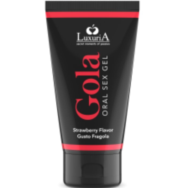 Gel pro orální sex INTIMATELINE LUXURIA jahodový 50 ml