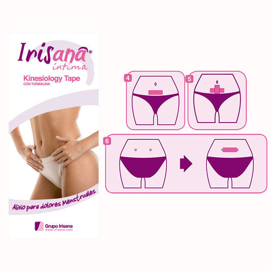 IRISANA kinesiotape proti menstruačním bolestem