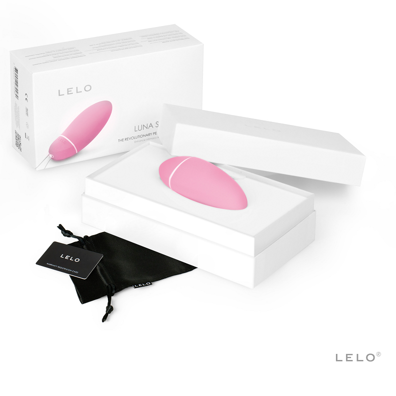 LELO LUNA SMART BEAD vibrační Kegelovy kuličky růžové