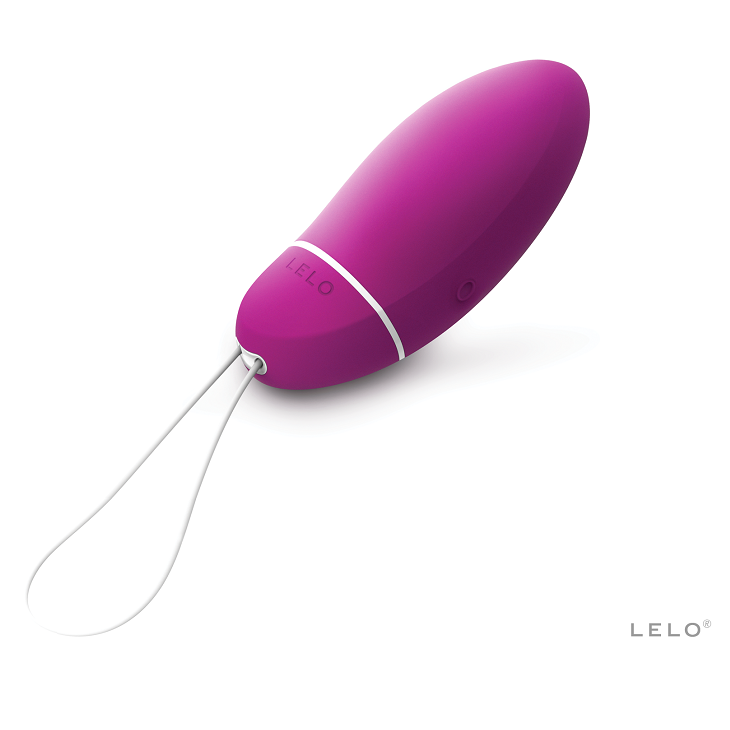 LELO LUNA SMART BEAD fialové vibrační Kegelovy kuličky