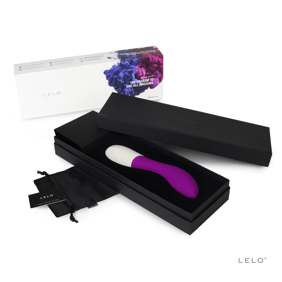 LELO MONA WAVE fialový vibrátor na G-bod