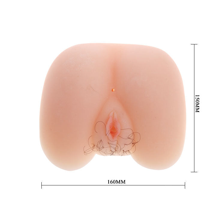 Realistická vagina a anální otvor BAILE CYBERSKIN