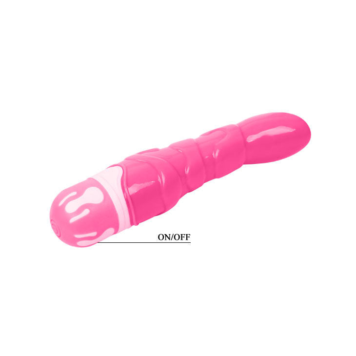 Realistický vibrátor BAILE Cock 21,8 cm růžový