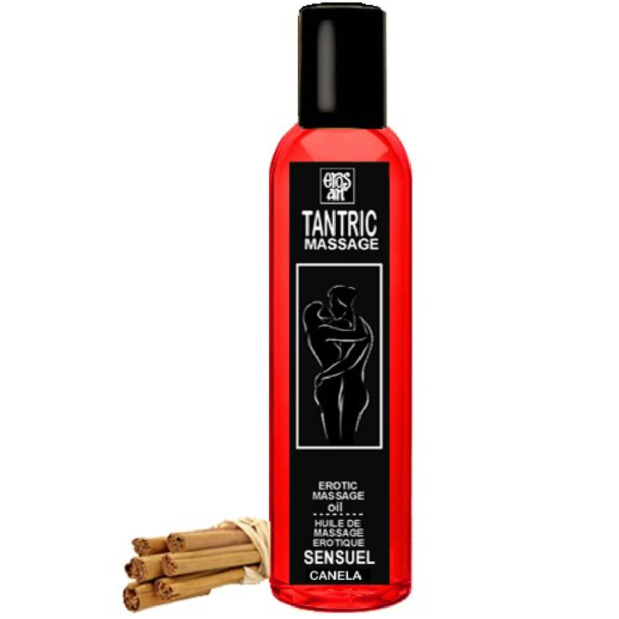 Eros-Art přírodní tantric masážní olej skořice 30 ml