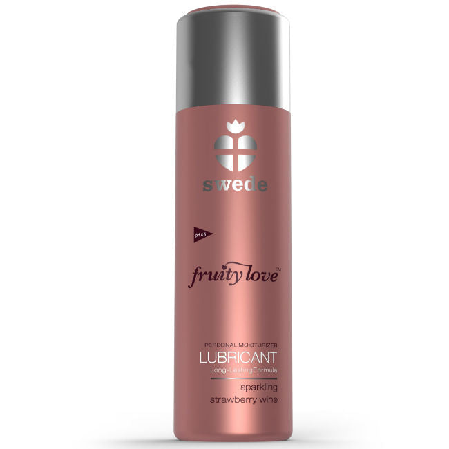 Lubrikační gel Swede Fruity Love jahoda/víno 100 ml