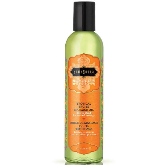 Masážní olej Kamasutra Naturals Tropical Fruits 236ml