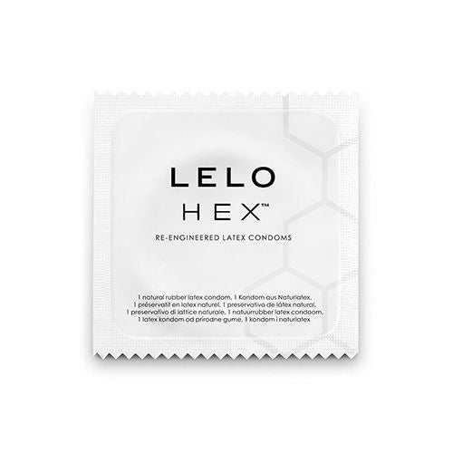 LELO HEX kondomy s hexagonální strukturou 12 ks