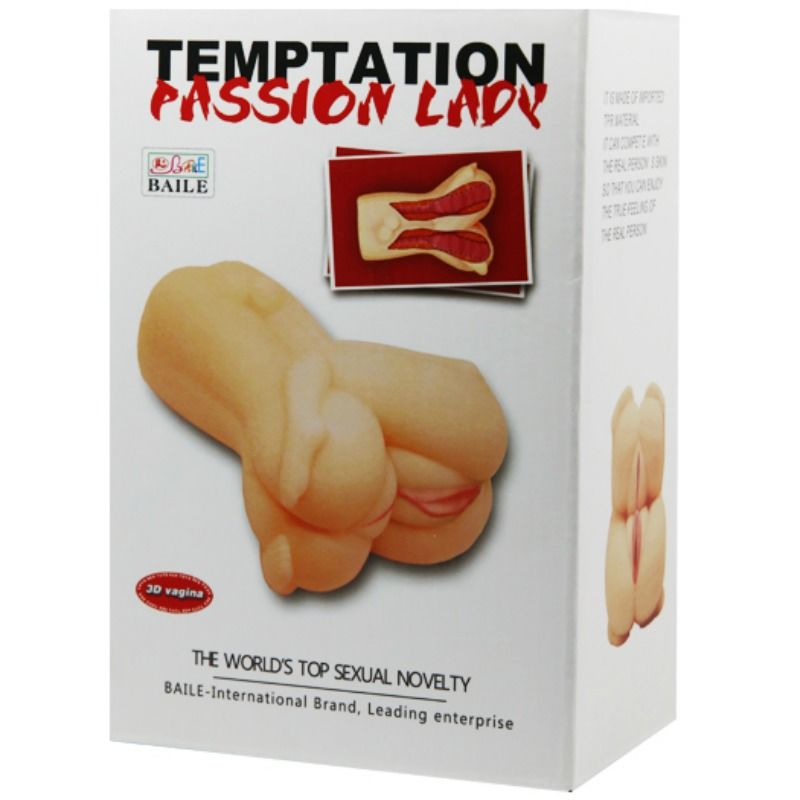 Dvojitý masturbátor BAILE Temptation Passion Lady