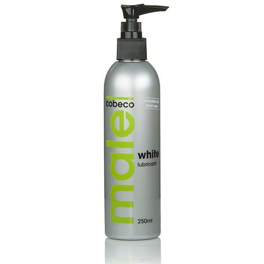 Bílý lubrikační gel MALE Cobeco (250 ml)