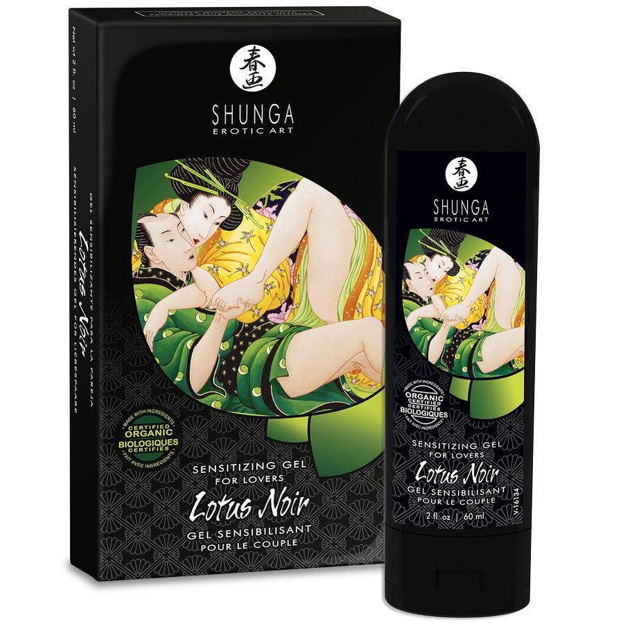 Shunga Lotus Noir stimulační krém 60 ml