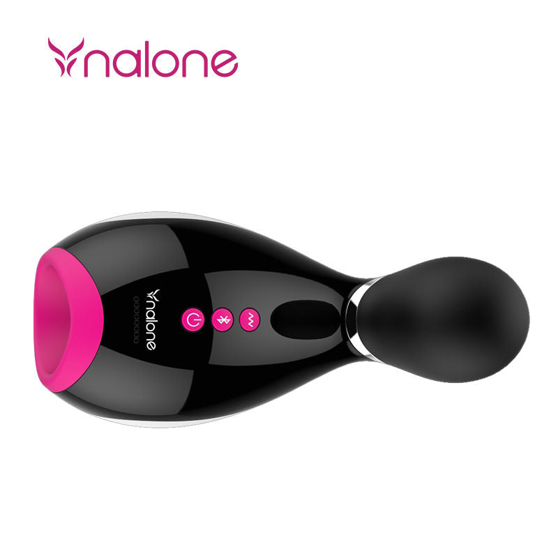 NALONE OXXY Bluetooth masturbátor s vibrací a sáním