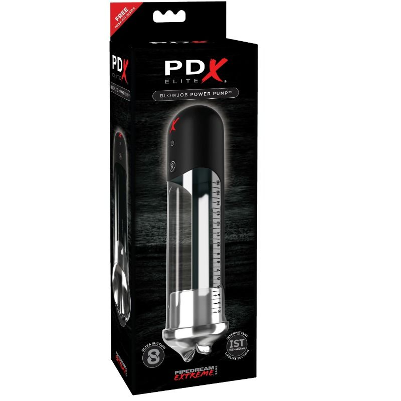 PDX ELITE Blowjob Power Pump s IST technologií