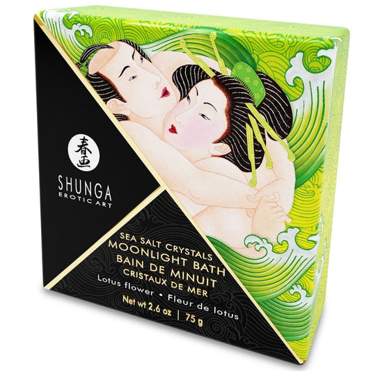 SHUNGA - Aromatické koupelové soli Lotus 75 g