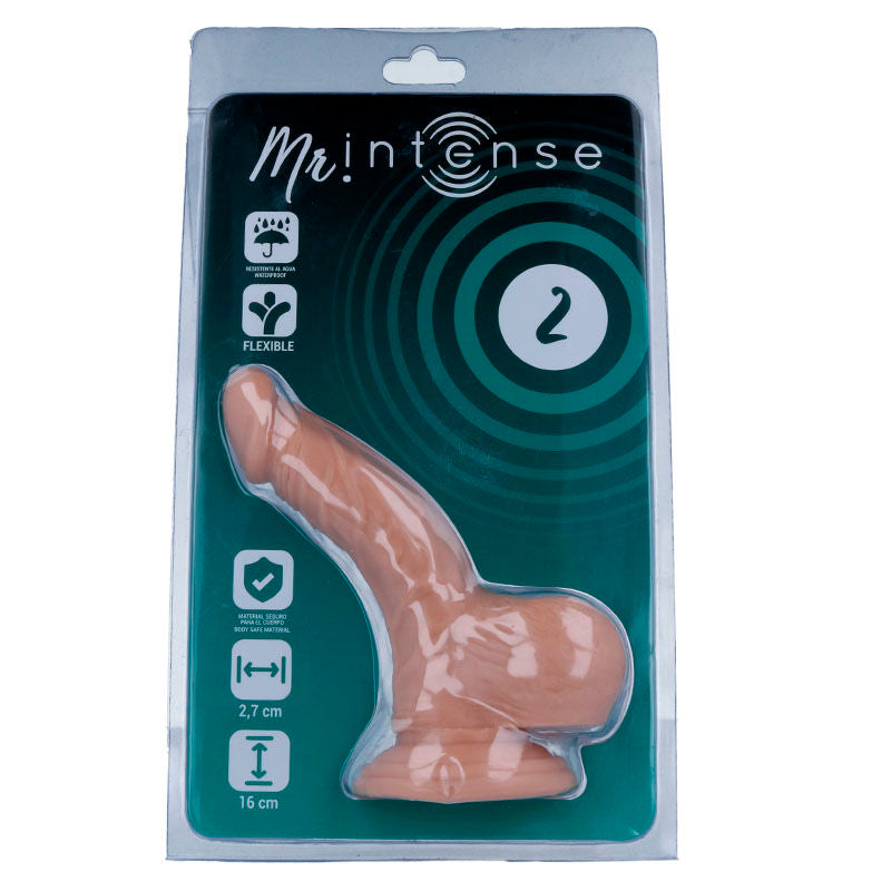 Realistický dildo Mr. Intense 16 cm s přísavkou