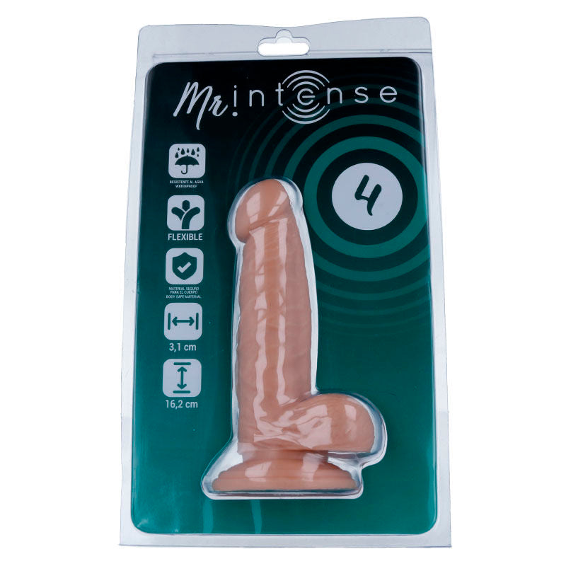 Realistické dildo Mr. Intense 16,2 cm s přísavkou