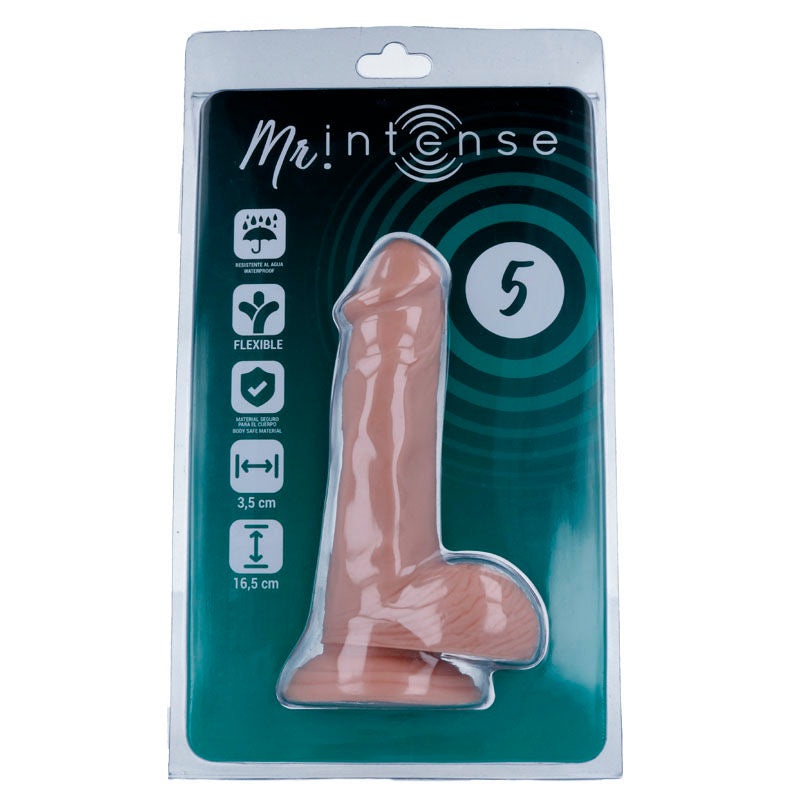 Realistické dildo Mr. Intense 16,5 cm s přísavkou