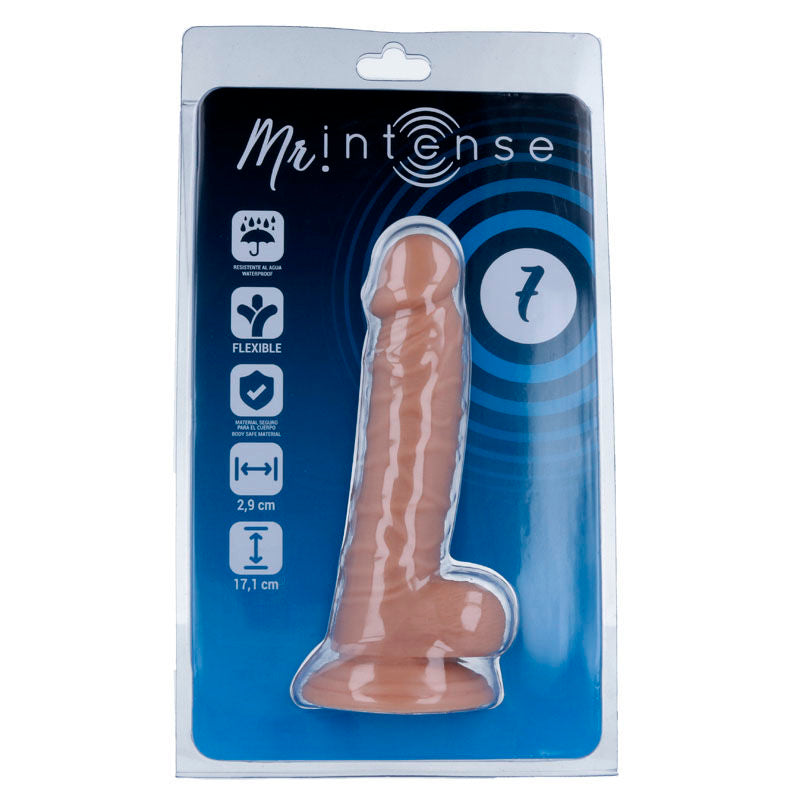 Realistické dildo Mr. Intense 17,1 cm s přísavkou