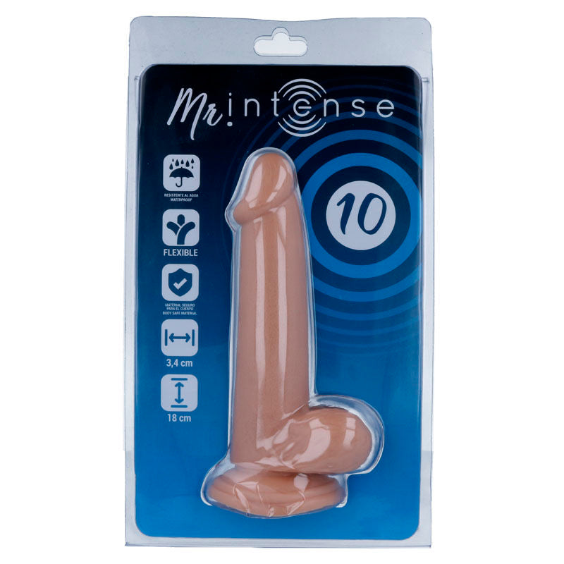 Realistické dildo Mr. Intense 18 cm s přísavkou