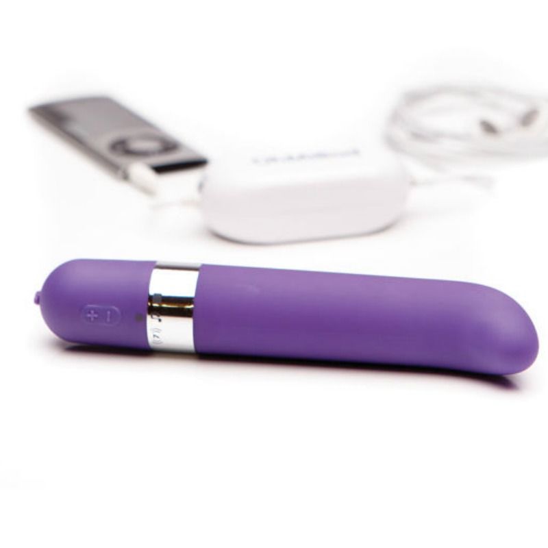 OhMiBod Freestyle G-bodový vibrátor, fialový, 15,9 cm