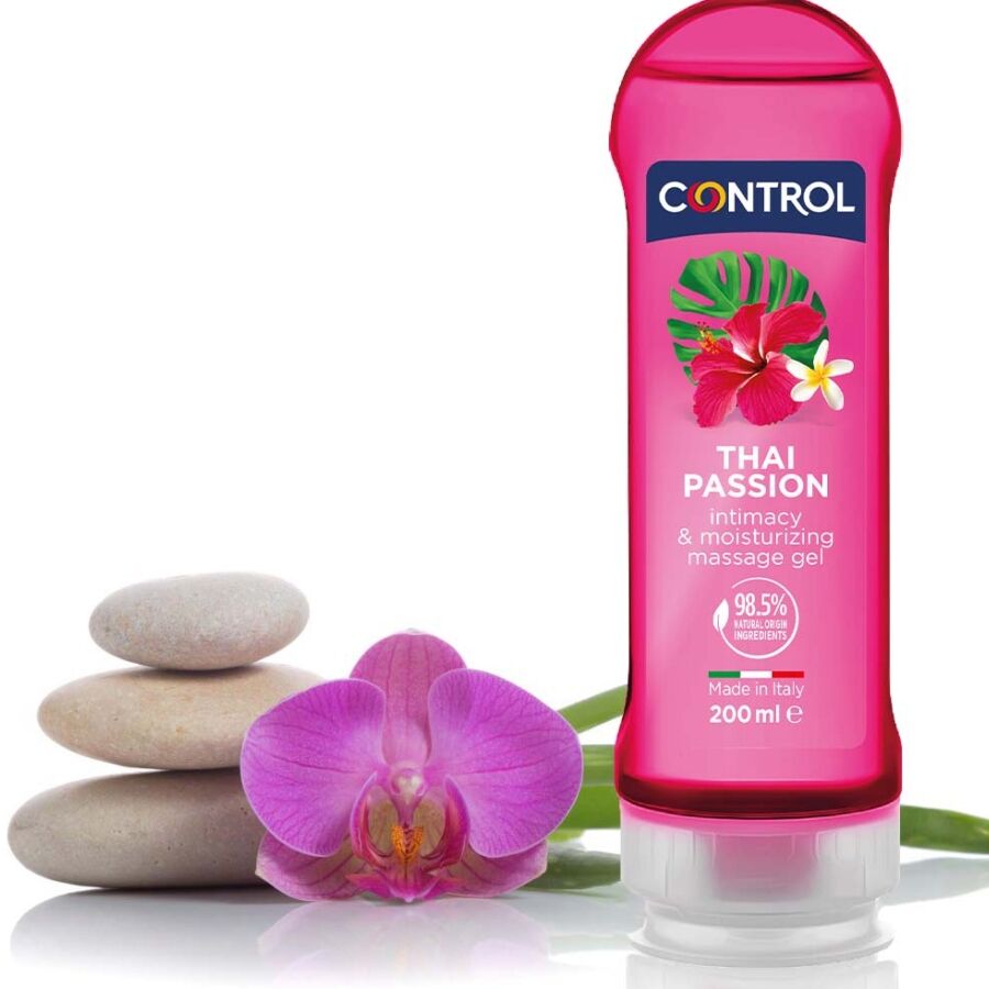 Stimulační gel CONTROL Thai Passion 2v1 (200 ml)