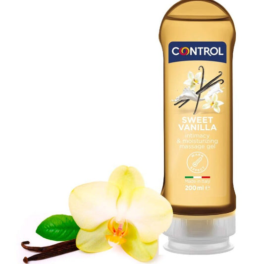 Stimulační masážní gel Control 2v1 Madagascar 200 ml