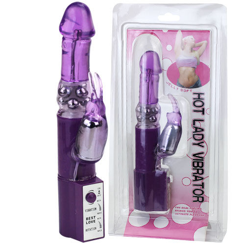 BAILE Hot Lady II Rabbit Pearl Rotator vibrátor