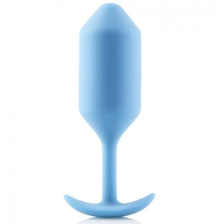 B-VIBE anální kolík SNUG PLUG 3 modrý (180g)