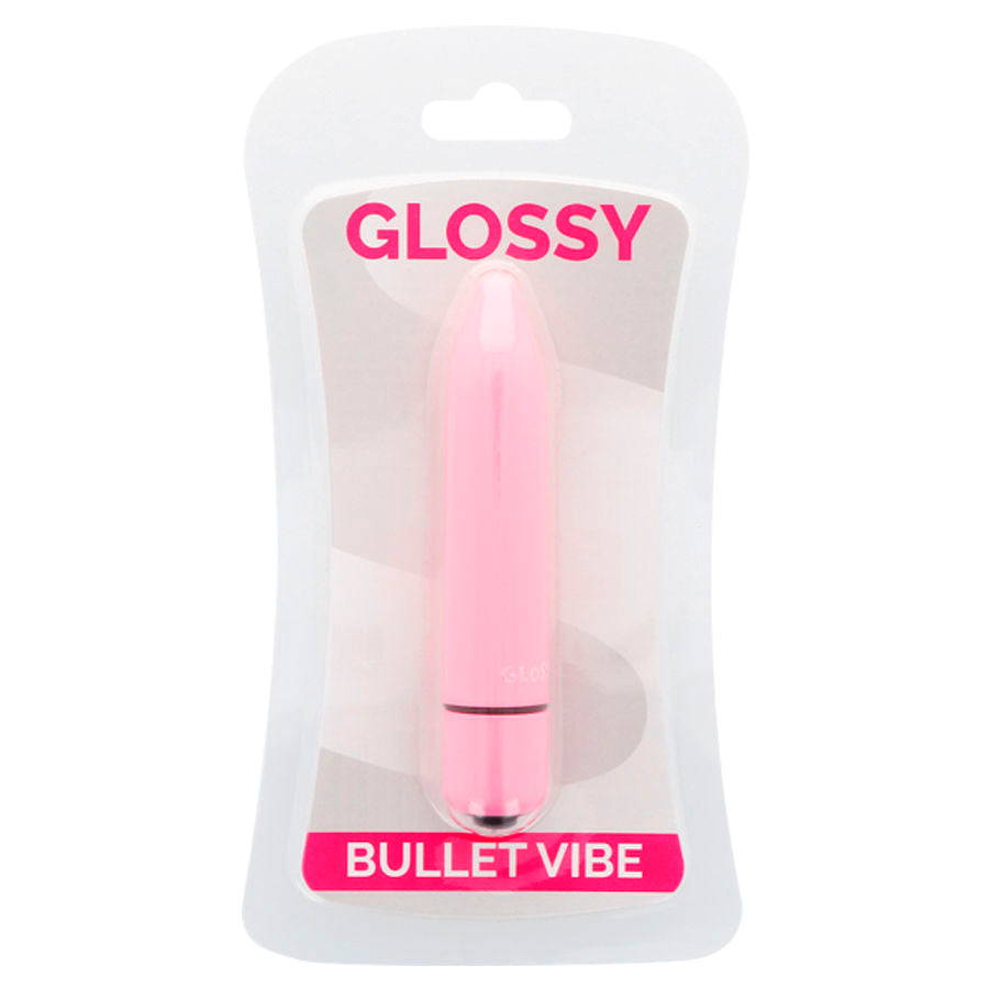 Vibrační mini vibrátor GLOSSY Thin Vibe růžový