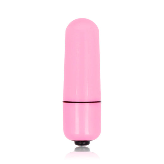 Vibrační mini bullet Glossy Deep Rose (58x18 mm)