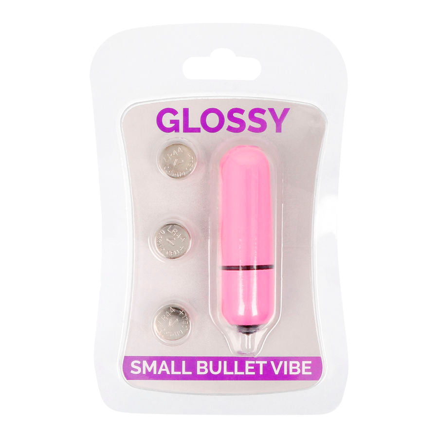 Vibrační mini bullet Glossy Deep Rose (58x18 mm)