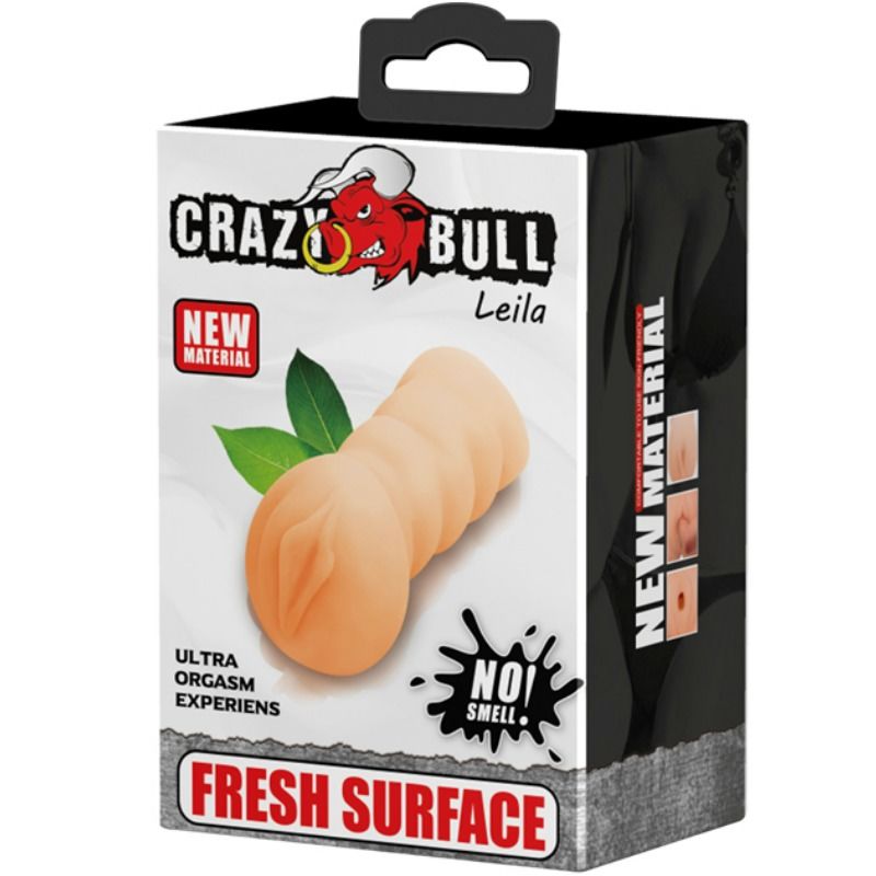 Masturbátor vagina Leila 13,5 cm CRAZY BULL