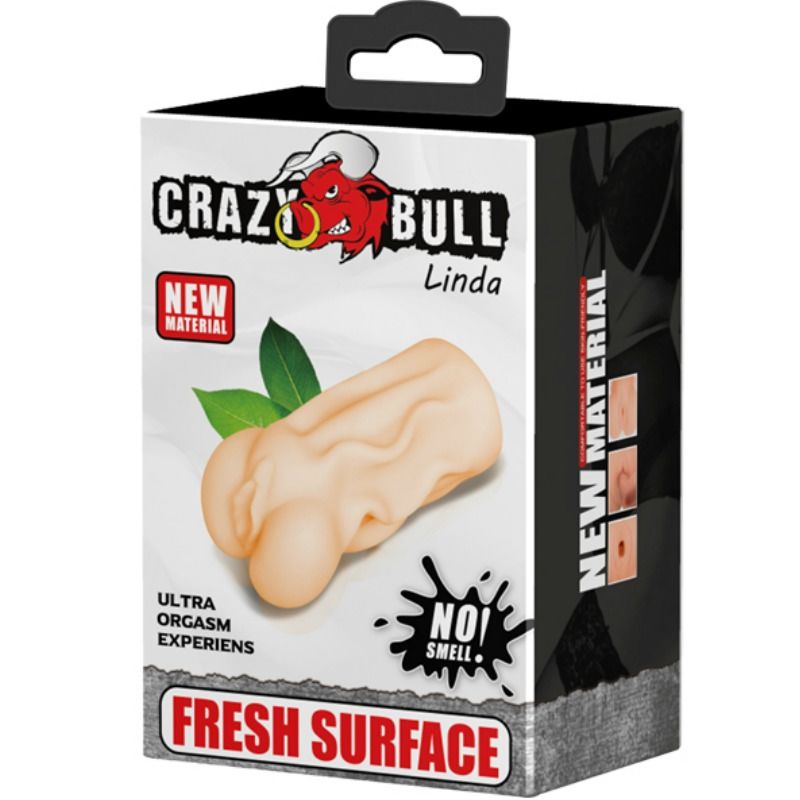 Masturbátor Linda Vagina Crazy Bull 13,7 cm